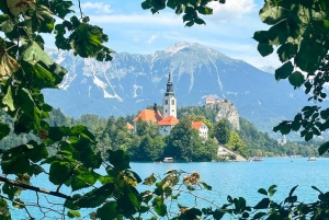 Ljubljana: Lake Bled, Bohinj, and Jasna Day Trip