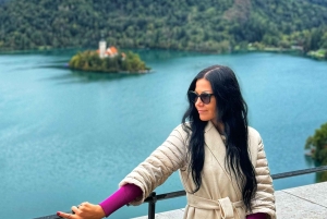 Ljubljana: Lake Bled, Bohinj, and Jasna Day Trip