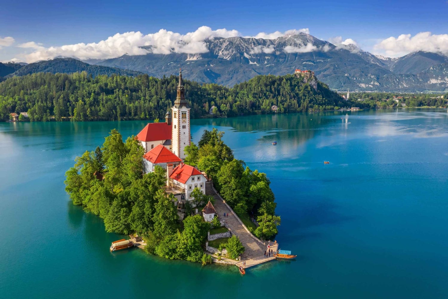 Ljubljana: Lake Bled Experience tur med en lille gruppe på en halvdagstur