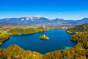 Ljubljana: Lake Bled Experience tur med en lille gruppe på en halvdagstur