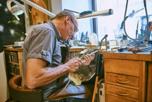 Ljubljana: privé workshop goudsmeedkunst en sieraden en rondleiding