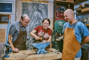 Ljubljana: privé workshop goudsmeedkunst en sieraden en rondleiding