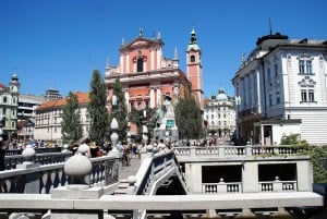 Lubiana: Tour guidato privato a piedi