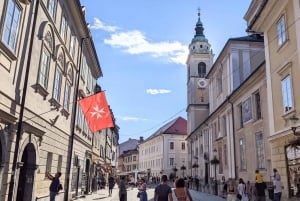 Liubliana: excursão romântica de descoberta autoguiada pela cidade velha