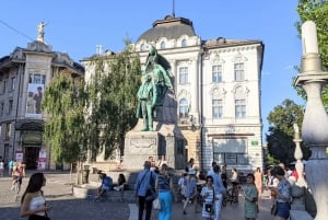 Любляна: романтический тур по Старому городу с самостоятельным гидом