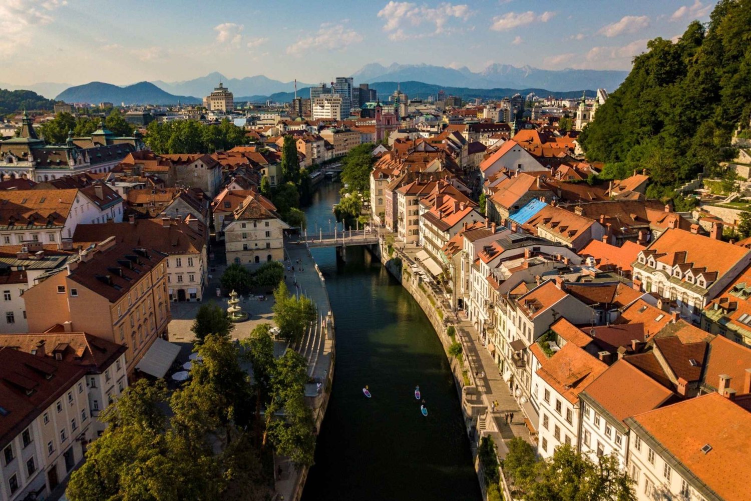 Ljubljana: Passeio de Stand-Up Paddle Boarding