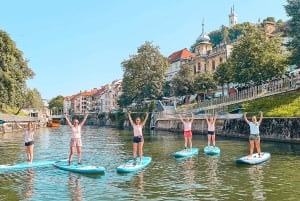 Lubiana: tour di stand-up paddle boarding