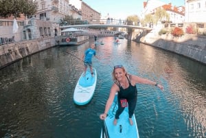 Liubliana: Excursión en Stand-Up Paddle Board