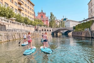 Lubiana: Tour in Stand-Up Paddle Boarding