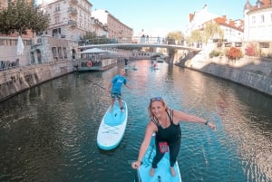 Lubiana: Tour in Stand-Up Paddle Boarding