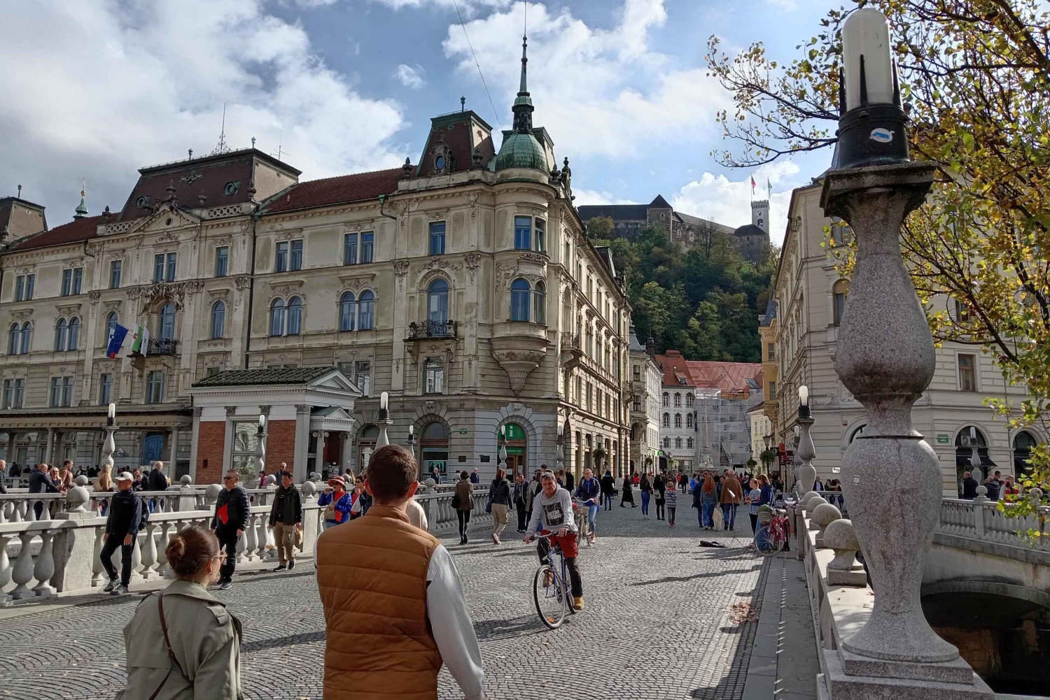 Ljubljana: historia, kultur och det fantastiska slottet på en fot