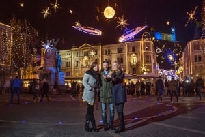 Ljubljana: Rundvisning i de festlige dekorationer