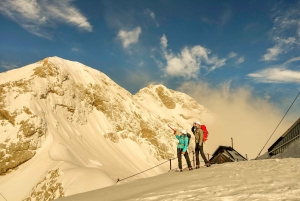 Vinterklättring på berget Triglav