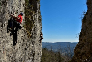 Osp: Sessione di arrampicata con una guida nell'Istria slovena