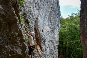 Osp: Sessione di arrampicata con una guida nell'Istria slovena