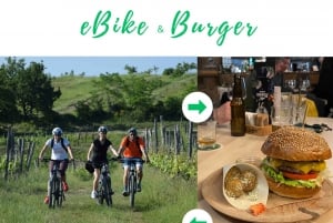 Piran: elsykkel og hamburger i Istria