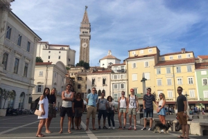 Piran: Walking Tour with Local Wine and Food Tasting