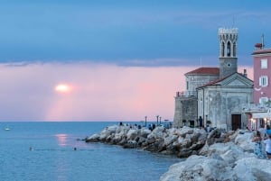Piran: Walking Tour with Local Wine and Food Tasting