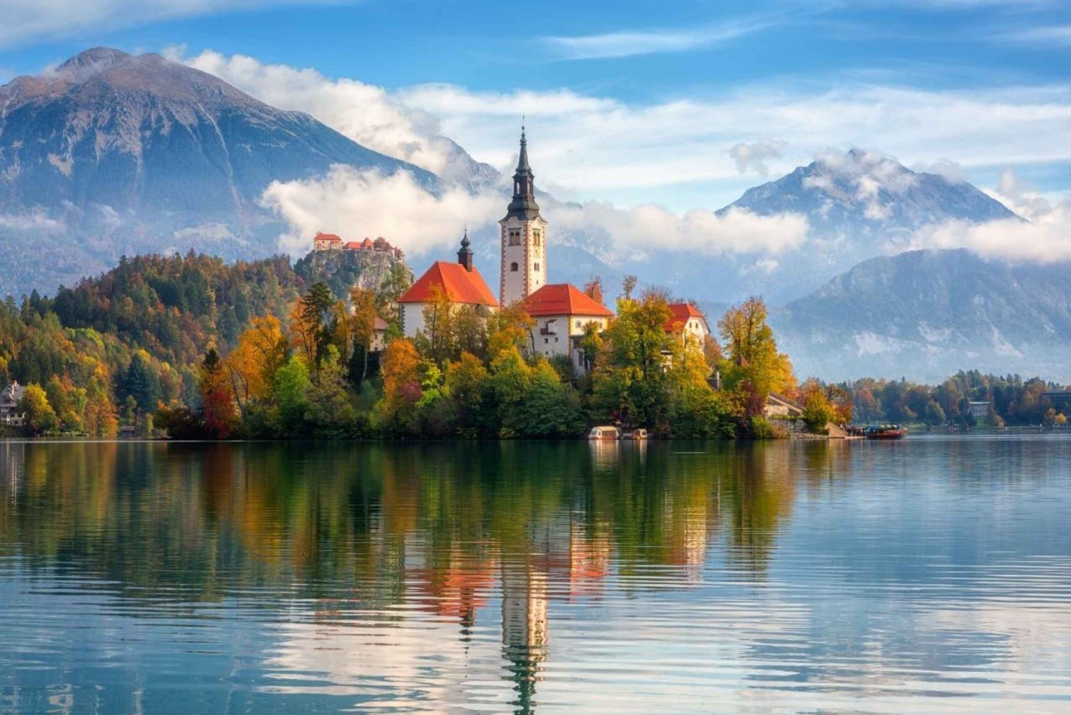 Yksityinen päiväretki: Ljubljanaan ja Bled-järveen