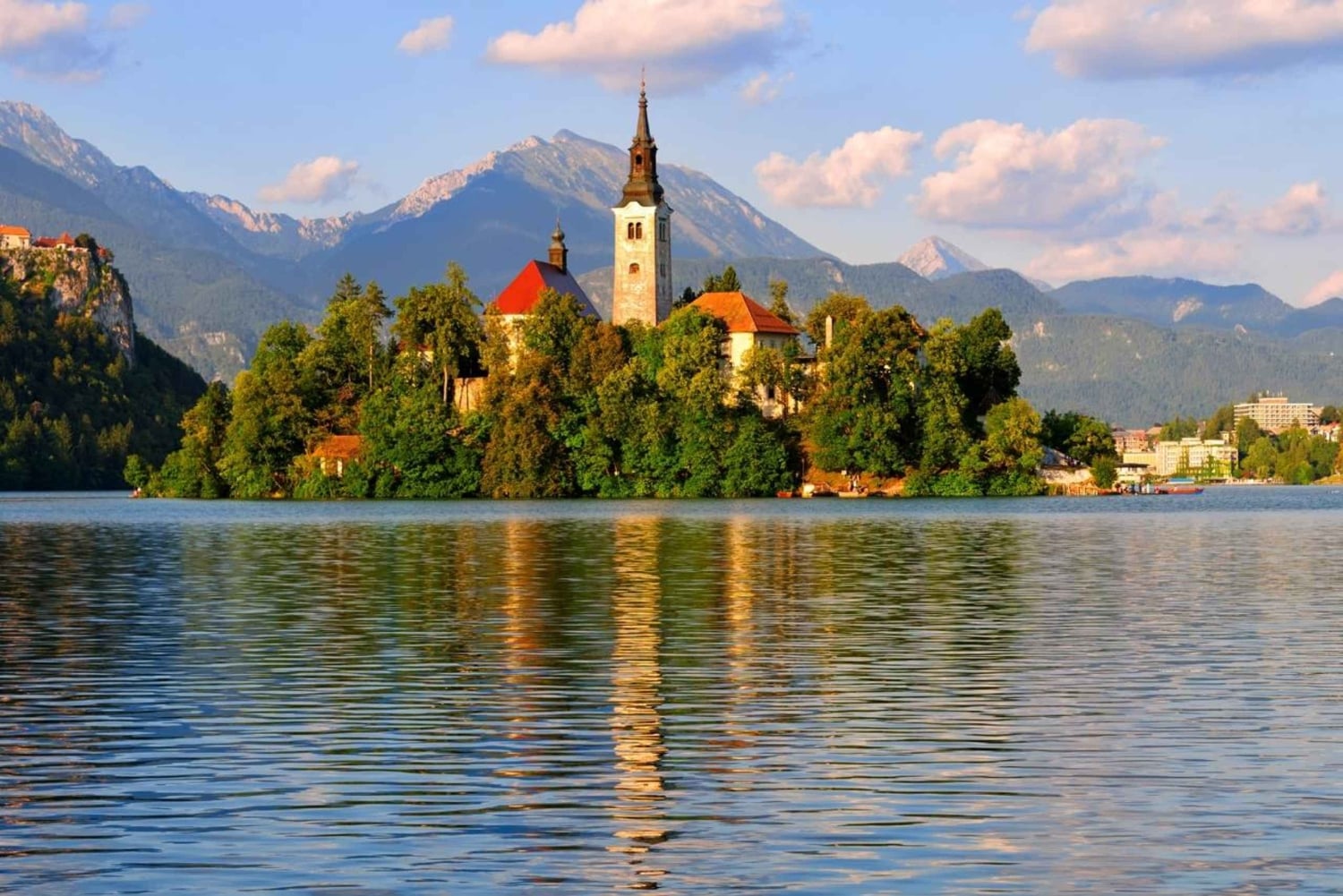 Excursion privée d'une journée : Zagreb à Ljubljana et au lac de Bled
