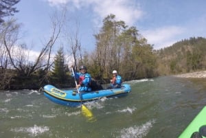 Radovljica: passeio de rafting no rio Sava com mini jangada