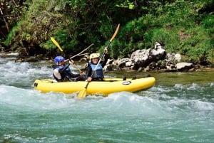 Rafting/kajak-eventyr på floden Kupa
