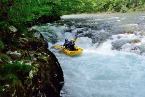 Rafting/kajak-eventyr på floden Kupa