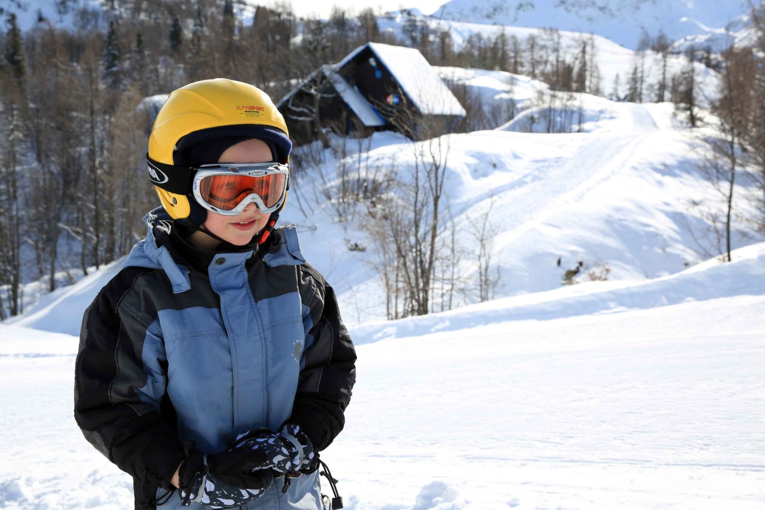 インストラクターとスキー：ブレッド発ヴォーゲル・スキーセンター