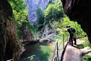 Fra Ljubljana: Škocjan UNESCO-grotter og Piran heldagstur