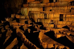 Fra Ljubljana: Heldagsutflukt til Škocjan UNESCO-grottene og Piran