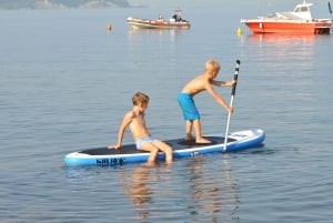 Slowenisches Litoral: Stand-Up Paddleboard-Verleih an der slowenischen Küste