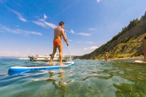 Sloveens kustgebied: verhuur van stand-up paddleboards aan de kust van Slovenië