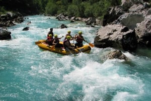 Slovénie : visite d'une demi-journée en rafting sur la rivière Soča avec photos