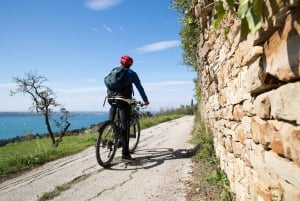 スロベニアの海岸: コペル、イゾラ、ピラン - パレンツァナ電動自転車