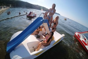 Slovenian Coast: Pedal Boat Multi-Fun Adventure