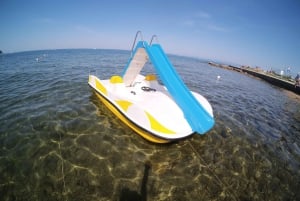 Den slovenske kyst: Multi-sjovt eventyr med pedalbåd
