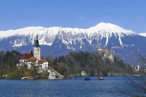 Slovenia's lakes, Nature and Waterfall