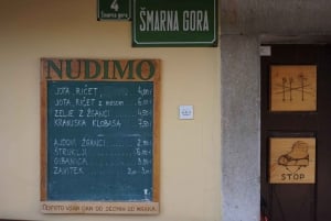 シュマルナ ゴラ：リュブリャナからのハイキングとフード ツアー