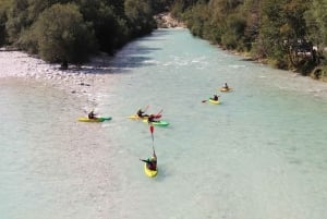 Soča: Kajakken op de rivier de Soča Ervaring met foto's
