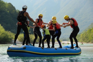 Rivière Soča : Aventure familiale en rafting, avec photos