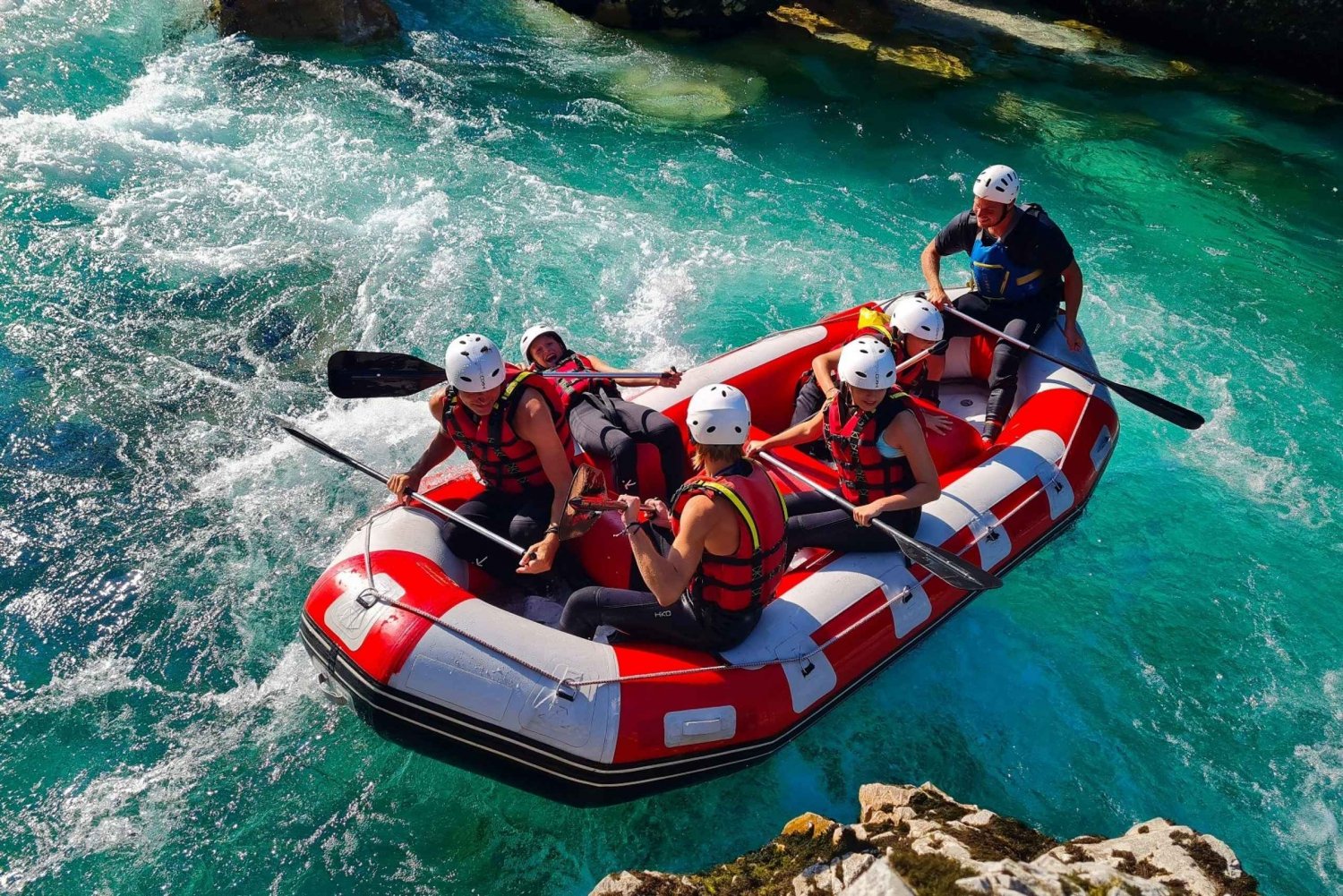 Soca River, Slovenia: Whitewater Rafting