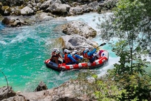 Soca Fluss, Slowenien: Wildwasser-Rafting