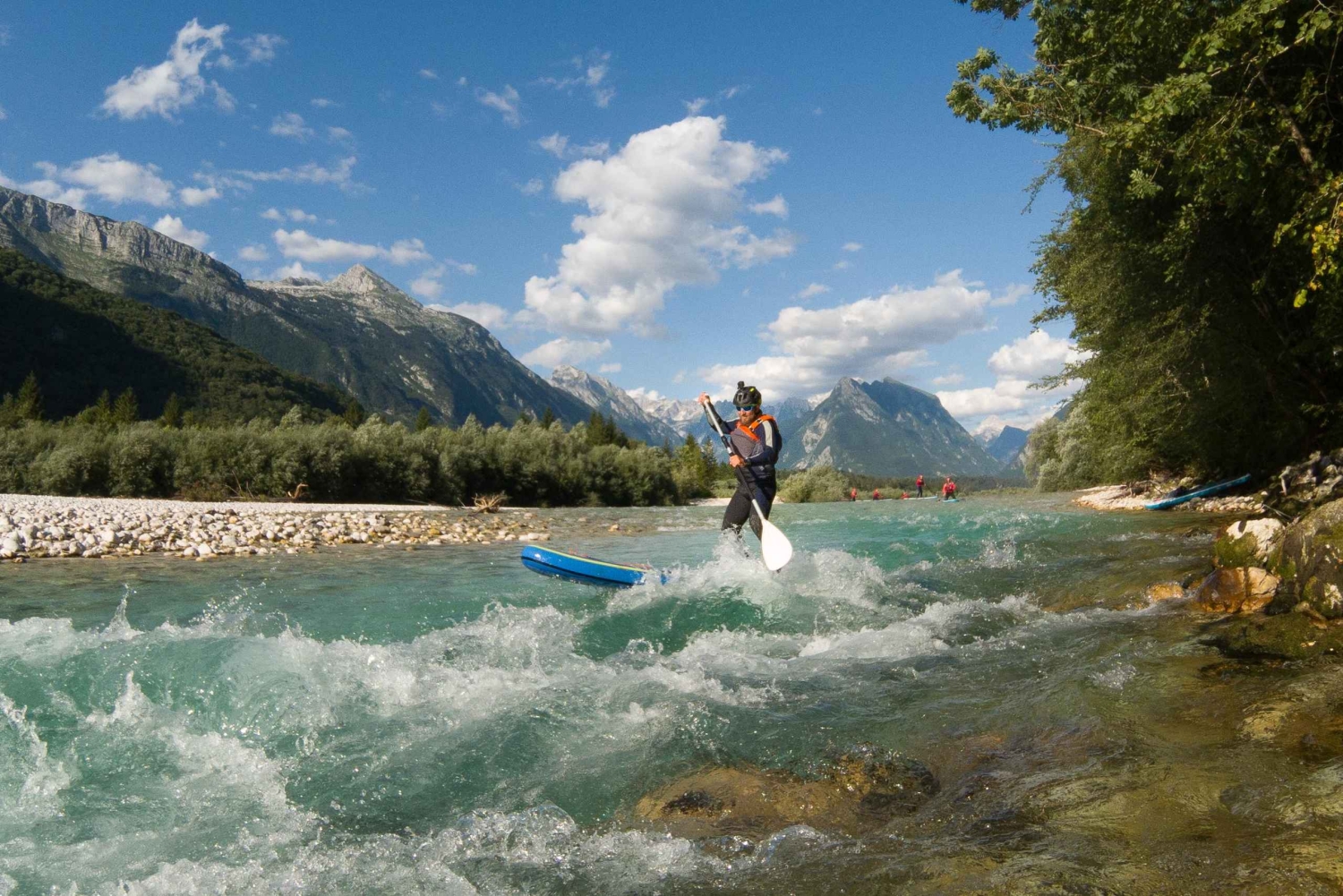 Soča Whitewater Stand-up Paddle Board: Eventyr for små grupper
