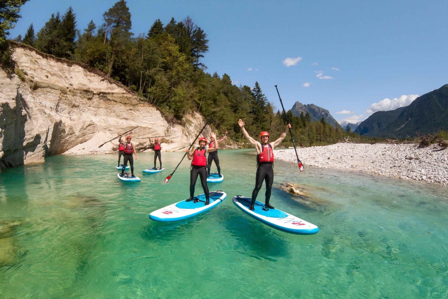 Soča Whitewater Stand-up Paddle Board: Eventyr for små grupper