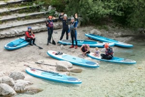 Soča Stand-up paddelbräda för vitt vatten Äventyr i liten grupp
