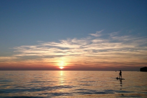 Portorož: Sunset Coastline Stand-Up Paddleboarding Tour