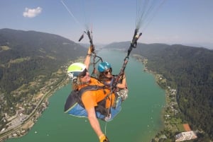 Voo duplo: Voo duplo panorâmico de parapente