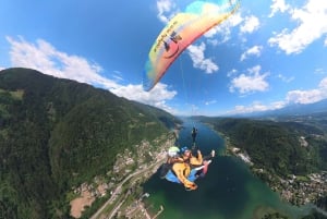Voo duplo: Voo duplo panorâmico de parapente