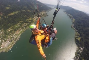 Voo duplo: Voo duplo panorâmico de parapente