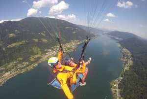 Voo duplo: Voo duplo panorâmico de parapente